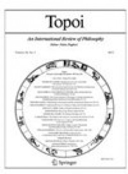 Topoi-an International Review Of Philosophy杂志