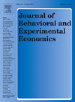 Journal Of Behavioral And Experimental Economics杂志