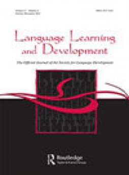 Language Learning And Development杂志