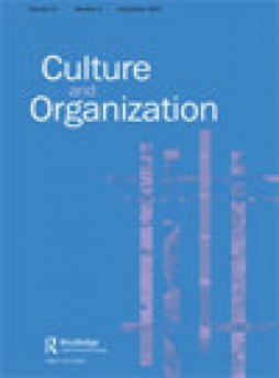 Culture And Organization杂志