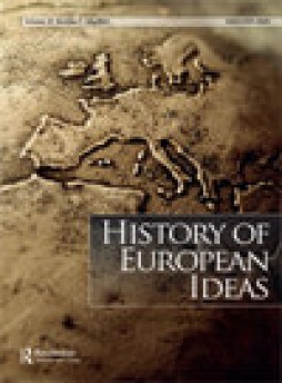 History Of European Ideas杂志