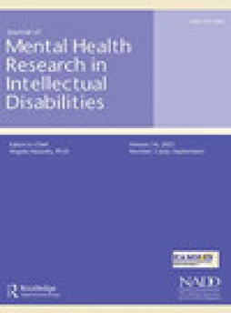 Journal Of Mental Health Research In Intellectual Disabilities杂志