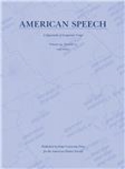 American Speech杂志