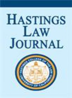 Hastings Law Journal杂志