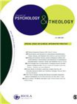 Journal Of Psychology And Theology杂志