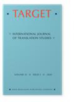 Target-international Journal Of Translation Studies杂志