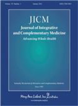 Journal Of Integrative And Complementary Medicine杂志