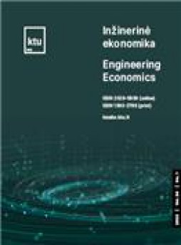 Inzinerine Ekonomika-engineering Economics杂志