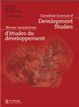 Canadian Journal Of Development Studies-revue Canadienne D Etudes Du Developpeme杂志