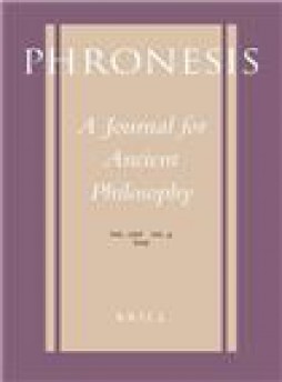 Phronesis-a Journal For Ancient Philosophy杂志