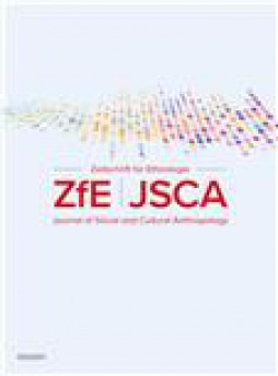 Zeitschrift Fur Ethnologie - Journal Of Social And Cultural Anthropology杂志