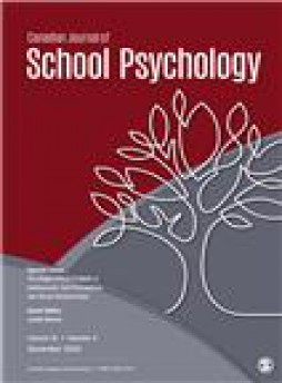 Canadian Journal Of School Psychology杂志