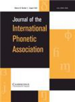 Journal Of The International Phonetic Association杂志