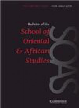 Bulletin Of The School Of Oriental And African Studies-university Of London杂志