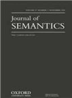 Journal Of Semantics杂志