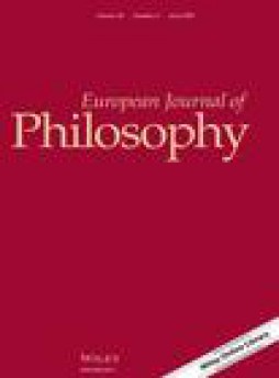 European Journal Of Philosophy杂志