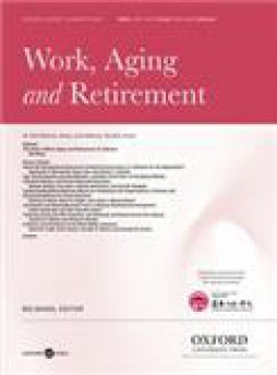 Work Aging And Retirement杂志