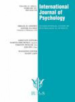 International Journal Of Psychology杂志