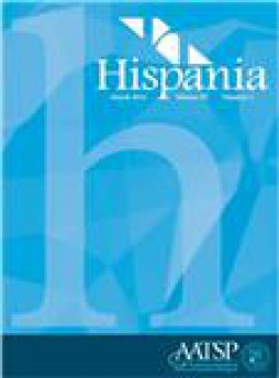 Hispania-a Journal Devoted To The Teaching Of Spanish And Portuguese杂志