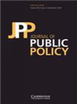 Journal Of Public Policy杂志