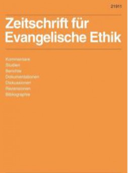 Zeitschrift Fur Evangelische Ethik杂志