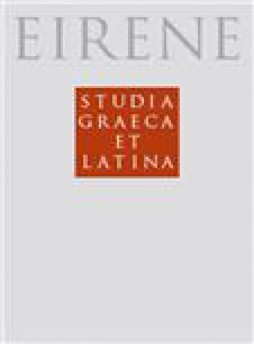 Eirene-studia Graeca Et Latina杂志