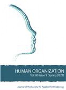 Human Organization杂志