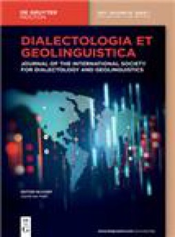 Dialectologia Et Geolinguistica杂志