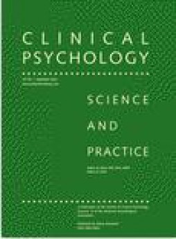 Clinical Psychology-science And Practice杂志