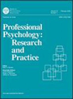 Professional Psychology-research And Practice杂志