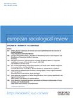 European Sociological Review杂志