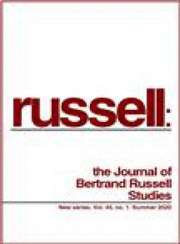 Russell-the Journal Of The Bertrand Russell Studies杂志