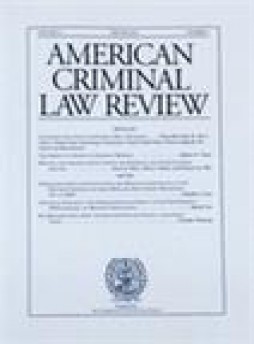 American Criminal Law Review杂志