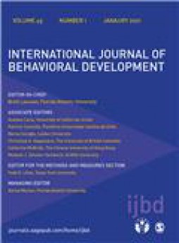 International Journal Of Behavioral Development杂志