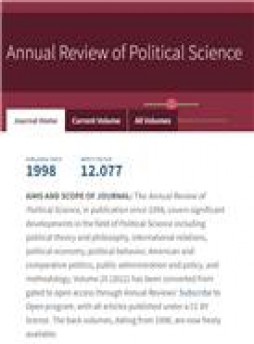 Annual Review Of Political Science杂志