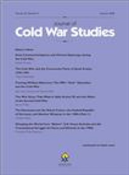 Journal Of Cold War Studies杂志