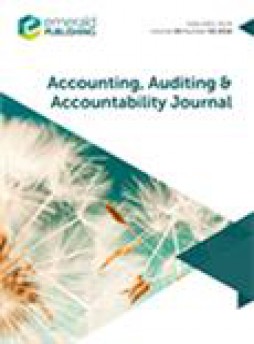 Accounting Auditing & Accountability Journal杂志