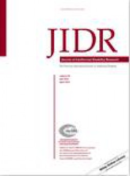 Journal Of Intellectual Disability Research杂志