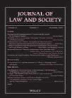 Journal Of Law And Society杂志