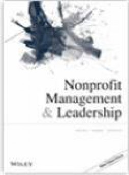 Nonprofit Management & Leadership杂志