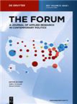 Forum-a Journal Of Applied Research In Contemporary Politics杂志