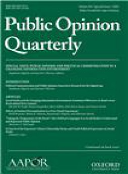 Public Opinion Quarterly杂志