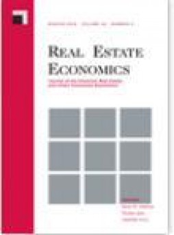 Real Estate Economics杂志