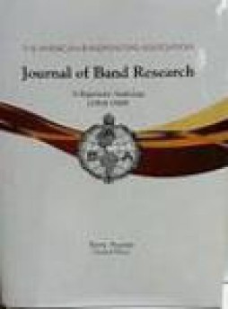 Journal Of Band Research杂志