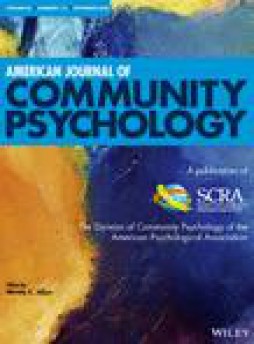 American Journal Of Community Psychology杂志