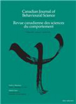 Canadian Journal Of Behavioural Science-revue Canadienne Des Sciences Du Comport杂志