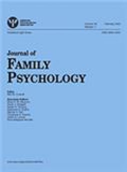 Journal Of Family Psychology杂志