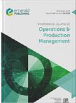 International Journal Of Operations & Production Management杂志