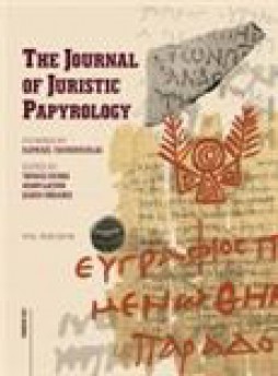 Journal Of Juristic Papyrology杂志