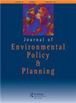 Journal Of Environmental Policy & Planning杂志